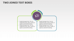 Two Joined Text Boxes - Slide 1