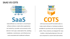 Saas Vs Cots - Slide 1