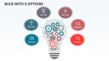 Bulb with 6 Options - Slide 1