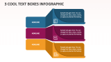 3 Cool Text Boxes Infographic - Slide 1