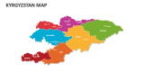 Kyrgyzstan Map - Slide 1