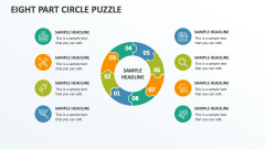 Eight Part Circle Puzzle - Slide 1