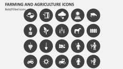 Farming Agriculture Icons - Slide 1