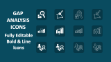 Gap Analysis Icons - Slide 1