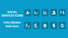 Social Services Icons - Slide 1