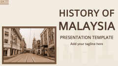 History of Malaysia Presentation - Slide 1