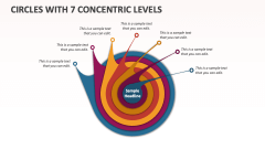 Circles with 7 Concentric Levels - Slide 1