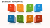 Eight Cube Infographic - Slide 1