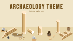 Archaeology Theme - Slide 1