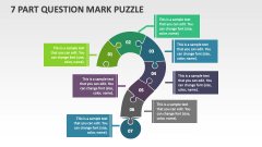 7 Part Question Mark Puzzle - Slide 1