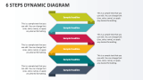 6 Steps Dynamic Diagram - Slide 1