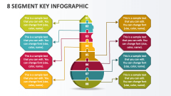 8 Segment Key Infographic - Slide 1
