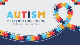Autism Presentation Theme - Slide 1