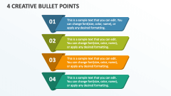 4 Creative Bullet Points - Slide 1
