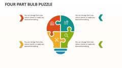 Four Part Bulb Puzzle - Slide 1