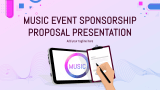 Music Event Sponsorship Proposal - Slide 1