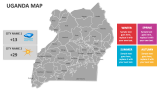 Uganda Map - Slide 10