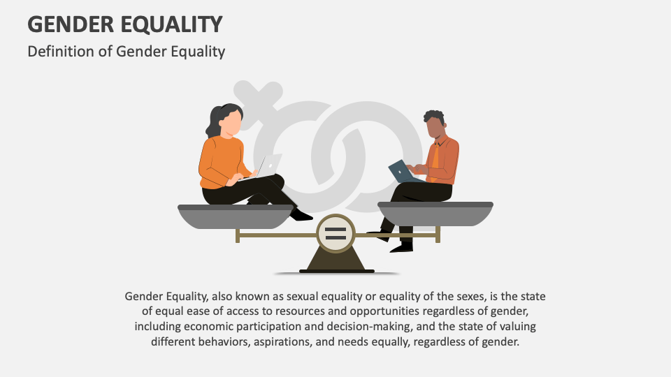 Gender Equality PowerPoint and Google Slides Template PPT Slides
