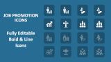 Job Promotion Icons - Slide 1