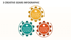 3 Creative Gears Infographic - Slide 1
