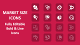 Market Size Icons - Slide 1