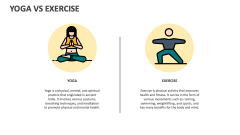 Yoga Vs Exercise - Slide 1