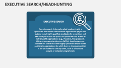 Executive Search/Headhunting - Slide 1