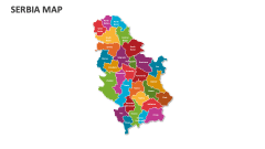 Serbia Map - Slide 1