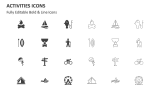 Activities Icons - Slide 2