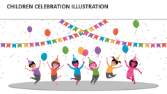 Children Celebration Illustration - Slide 1