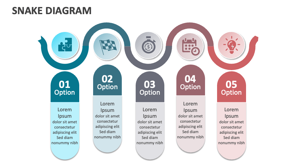 Snake Diagram for PowerPoint and Google Slides - PPT Slides
