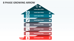 8 Phase Growing Arrow - Slide 1