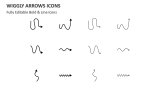 Wiggly Arrows Icons - Slide 2
