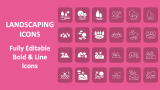 Landscaping Icons - Slide 1