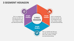 3 Segment Hexagon - Slide 1