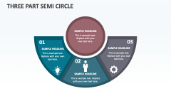 Three Part Semi Circle - Slide 1