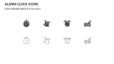 Alarm Clock Icons - Slide 2