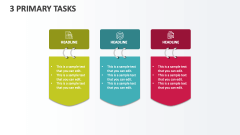 3 Primary Tasks - Slide 1