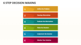 6 Step Decision Making - Slide 1