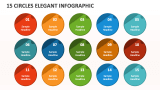 15 Circles Elegant Infographic - Slide 1