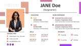 One Page Resume - Slide 1