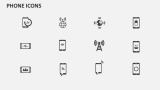 Phone Icons - Slide 4