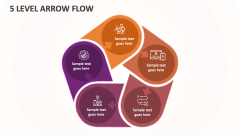 5 Level Arrow Flow - Slide 1