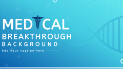 Medical Breakthrough Background - Slide 1