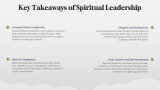 Benefits of  Spiritual Leadership - Slide 10