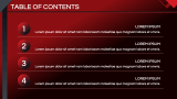 Red and Black Presentation Theme - Slide 2