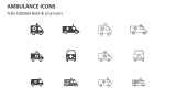 Ambulance Icons - Slide 2