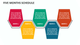Five Months Schedule - Slide 1