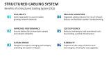 Benefits of a Structured Cabling System (SCS) - Slide 9