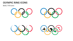 Olympic Ring Icons - Slide 1